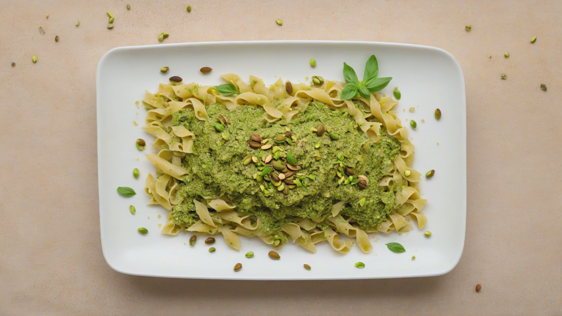 pasta al pesto di pistacchi